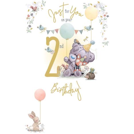 2nd Birthday Tiny Tatty Teddy Me to You Bear Birthday Card £1.89